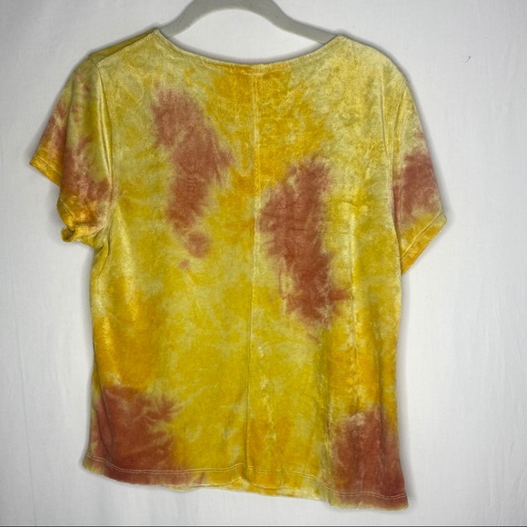 Free People NWT Large Bright Eyes Velvet T-Shirt - Picture 2 of 3